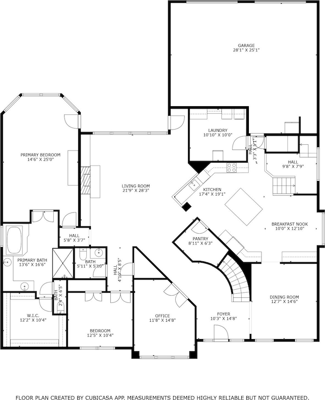 1355 Crockett Dr, Frisco, TX 75033 - floor plan / room layout