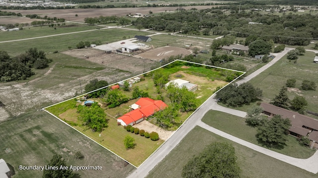 372 County Road 477, Stephenville, TX 76401 - bird's eye view featuring a rural view