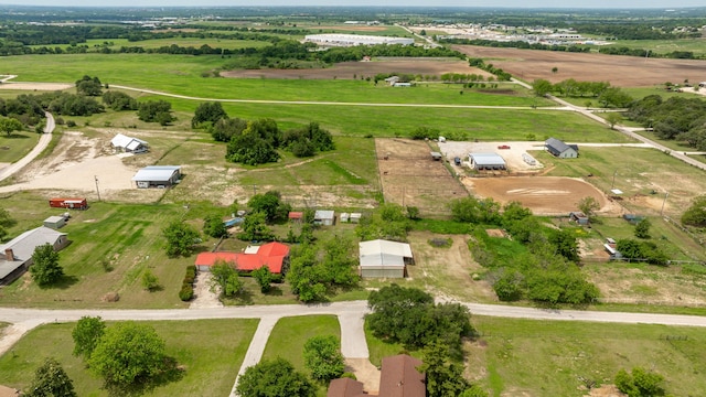 372 County Road 477, Stephenville, TX 76401 - birds eye view of property with a rural view