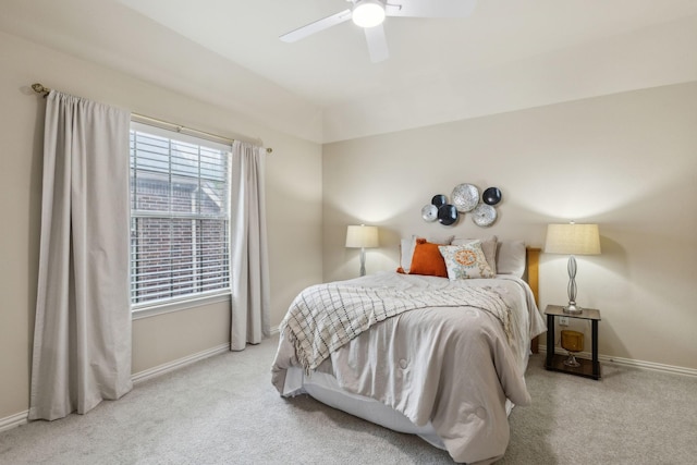 1016 Arches Park Dr, Allen, TX 75013 - bedroom with carpet flooring, baseboards, and a ceiling fan
