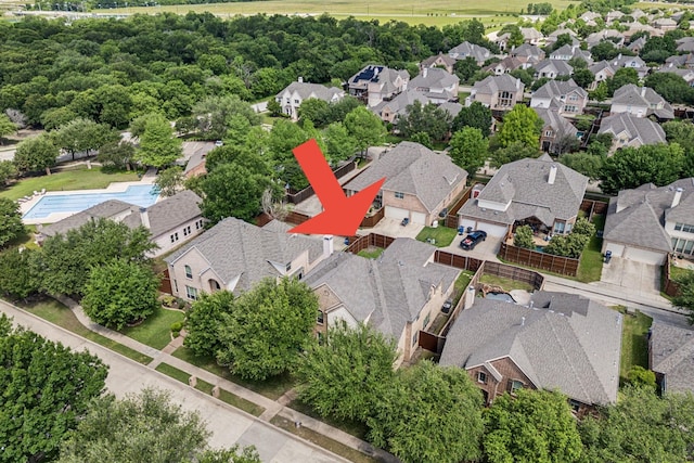 1016 Arches Park Dr, Allen, TX 75013 - aerial perspective of suburban area