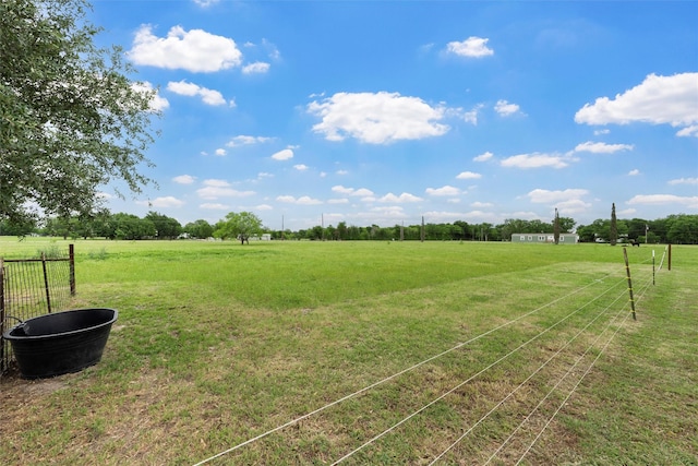 1009 Western Dr, Woodway, TX 76712 - view of yard with a rural view and fence