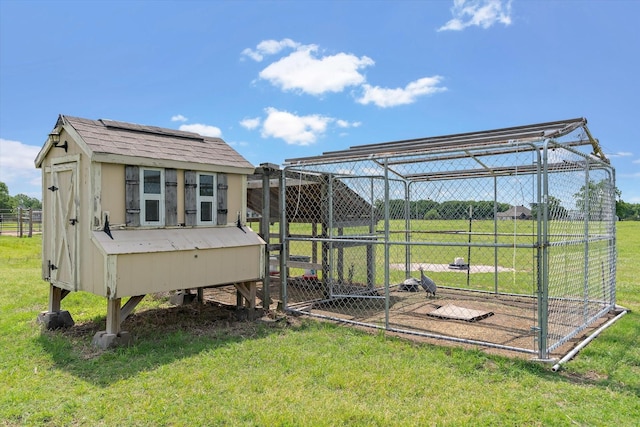 exterior space featuring a lawn