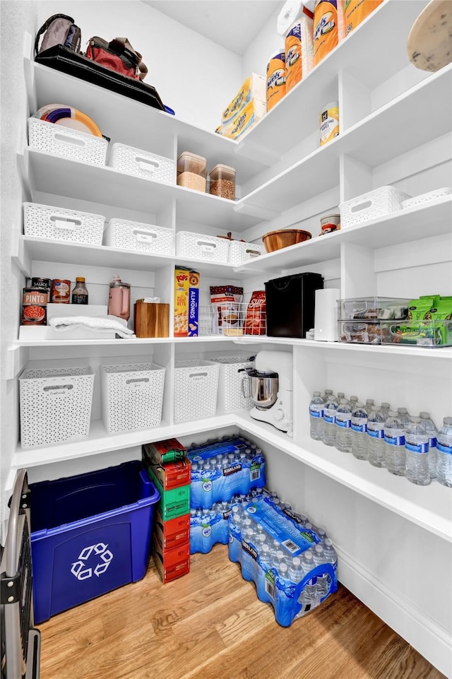 view of pantry