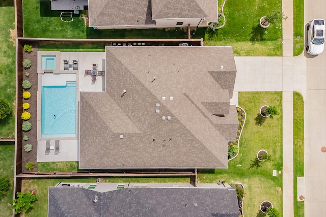 drone / aerial view