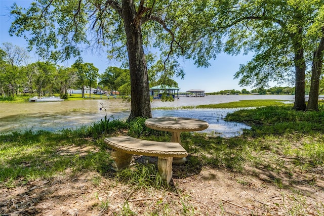 2400 N Shore Dr, Bonham, TX 75418 - view of community with a water view
