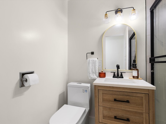 1821 Melissa St, Arlington, TX 76010 - bathroom with vanity and toilet