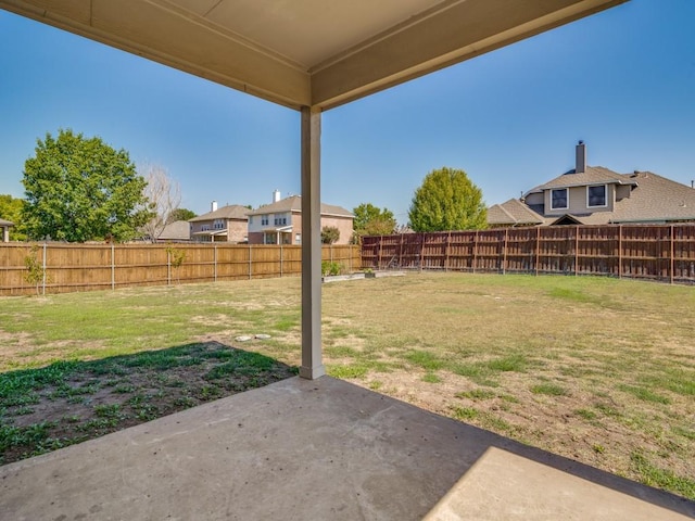 300 Aspenwood Trl, Forney, TX 75126 - view of yard with a fenced backyard and a patio area