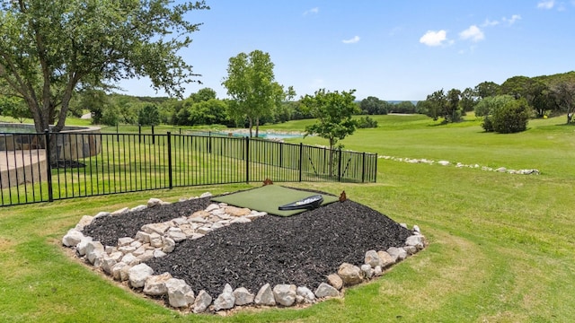 8408 Fullerton Dr, Cleburne, TX 76033 - view of yard featuring a water view and fence