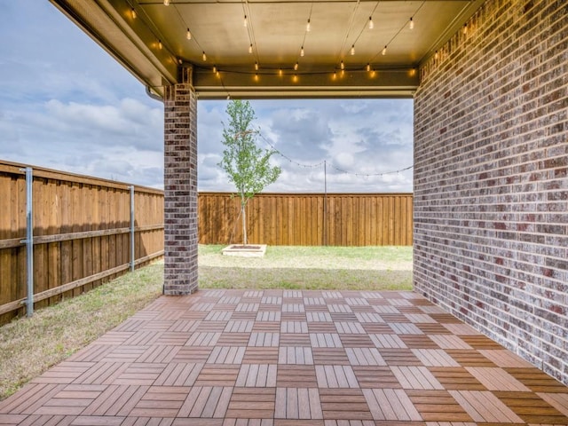 2513 Silver Leaf Dr, Northlake, TX 76226 - view of patio / terrace with a fenced backyard