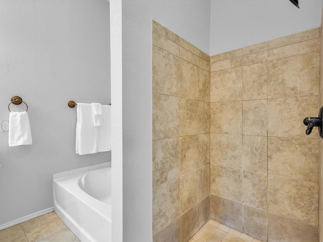 full bath featuring a bath