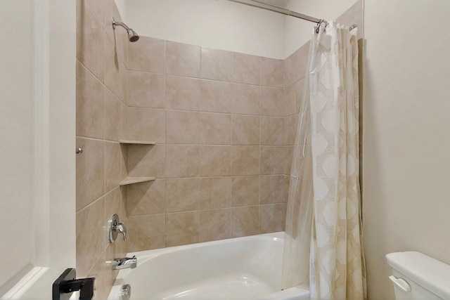 1907 Sandpiper Way, Princeton, TX 75407 - full bath with toilet and shower / bathtub combination with curtain