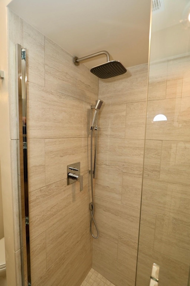 3509 Arbuckle Dr, Plano, TX 75075 - bathroom with a tile shower and toilet