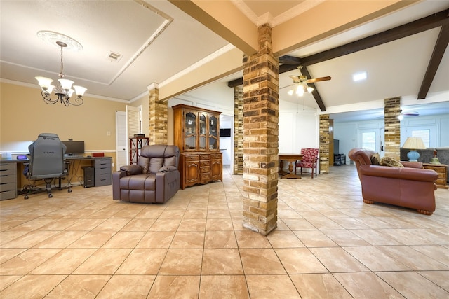 common area featuring visible vents