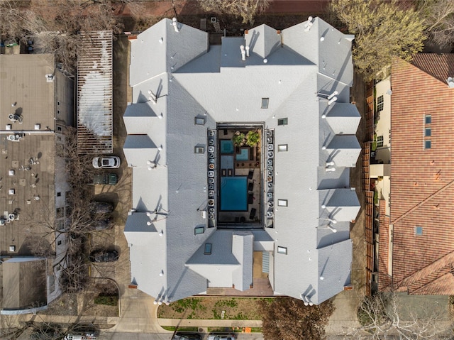drone / aerial view