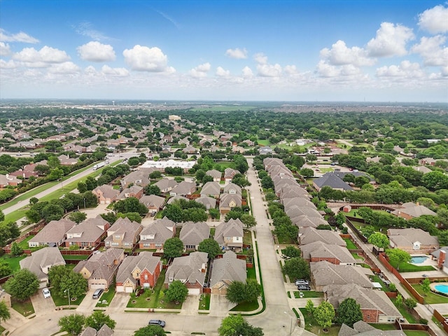 5729 New Castle Dr, Richardson, TX 75082 - bird's eye view featuring a residential view