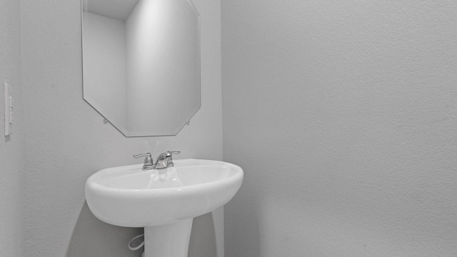 bathroom with a sink