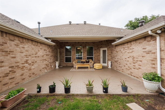 3002 Silver Springs Way, Rowlett, TX 75089 - view of patio / terrace with an outdoor hangout area