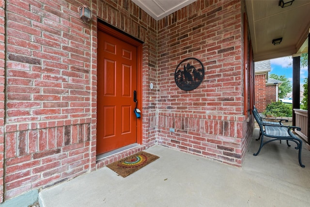 4312 Summer Star Ln, Fort Worth, TX 76244 - property entrance with covered porch and brick siding