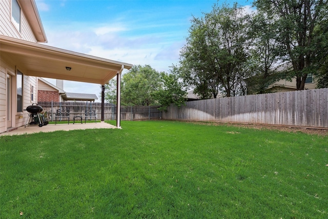 4312 Summer Star Ln, Fort Worth, TX 76244 - view of yard with a fenced backyard and a patio area