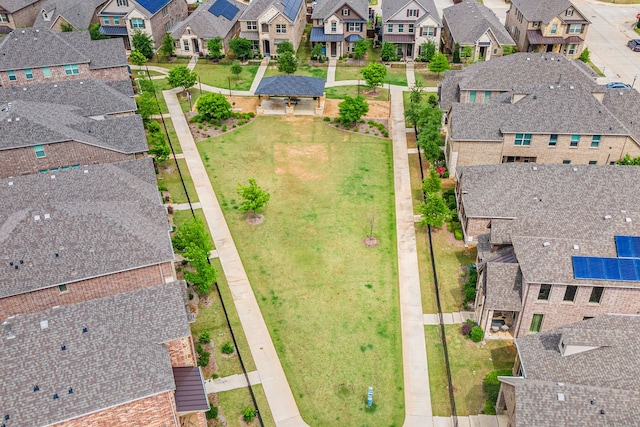 birds eye view of property featuring a residential view