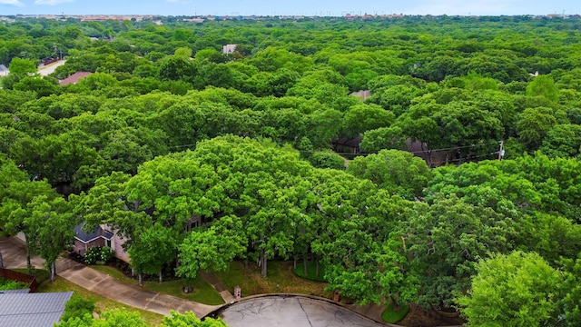 4705 El Salvador Ct, Arlington, TX 76017 - aerial view featuring a wooded view