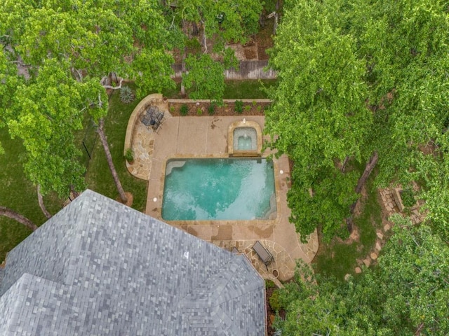 bird's eye view