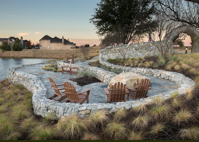 exterior space featuring a patio
