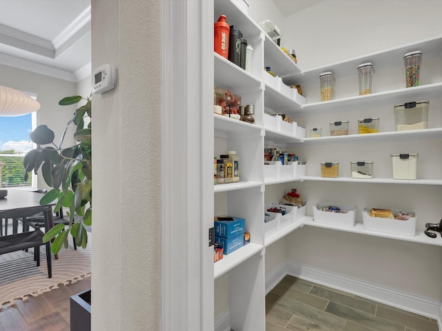 view of pantry