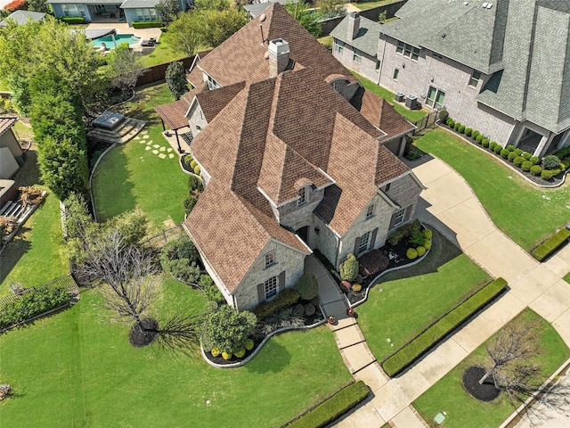 12643 Canyon Oaks Dr, Frisco, TX 75033 - aerial perspective of suburban area