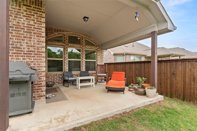 1521 Vintage Ln, Wylie, TX 75098 - view of patio with a grill