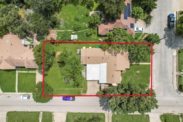 drone / aerial view