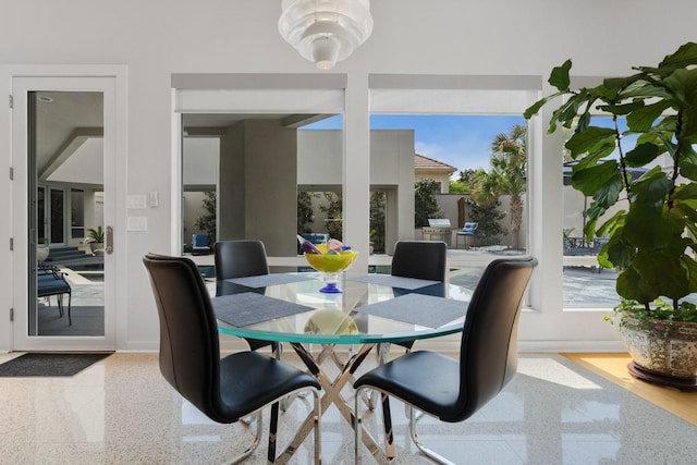11715 Parwen Dr, Dallas, TX 75230 - dining room featuring baseboards