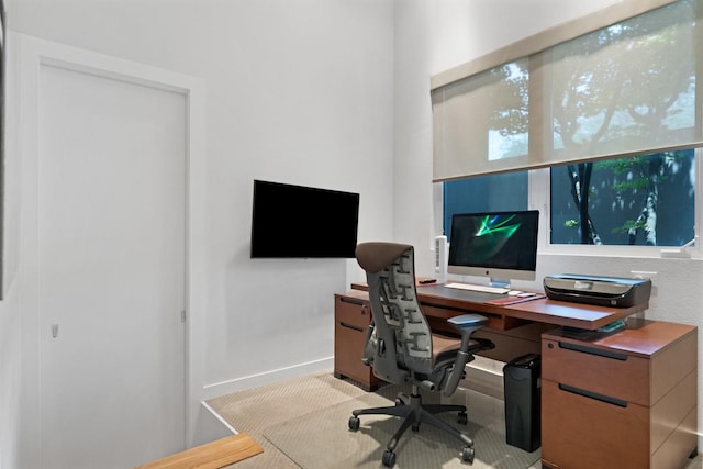 11715 Parwen Dr, Dallas, TX 75230 - office with baseboards and carpet