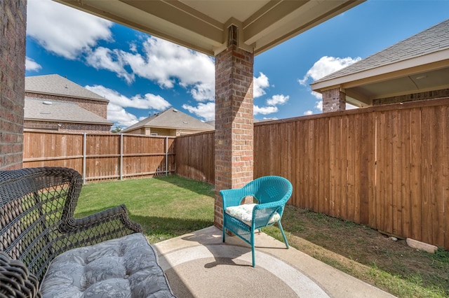 1529 Babb Ln, Celina, TX 75009 - view of patio featuring a fenced backyard