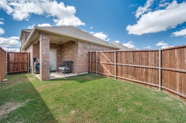 1529 Babb Ln, Celina, TX 75009 - view of yard with a fenced backyard and a patio area