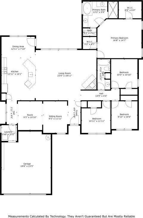8410 Victory St, Rowlett, TX 75089 - view of layout