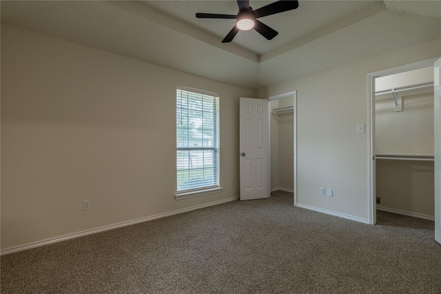 401 Mara Ln, Red Oak, TX 75154 - unfurnished bedroom with baseboards, carpet flooring, and a ceiling fan
