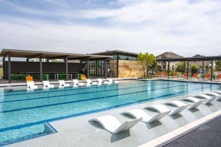 view of pool
