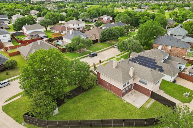 1406 Springmeadow Dr, Allen, TX 75002 - aerial view of residential area