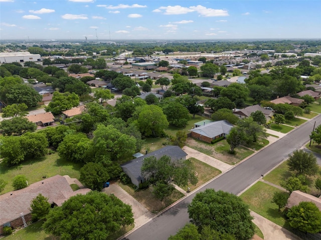 bird's eye view featuring a residential view