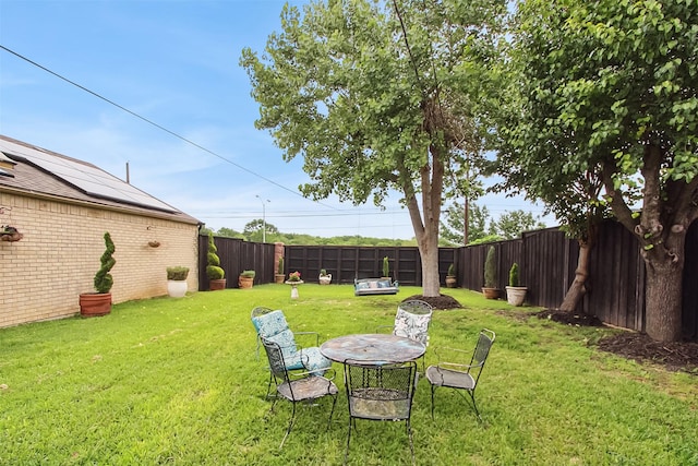 2704 Game Lake Dr, Irving, TX 75060 - view of yard with a fenced backyard