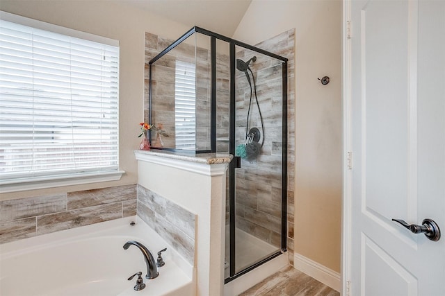 11948 Carlin Dr, Fort Worth, TX 76108 - full bath featuring a shower stall and a bath