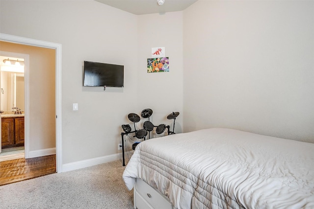 11948 Carlin Dr, Fort Worth, TX 76108 - carpeted bedroom featuring baseboards
