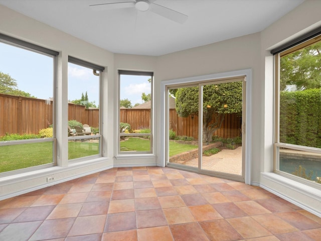 6916 April Way Cir, Plano, TX 75023 - unfurnished sunroom with plenty of natural light