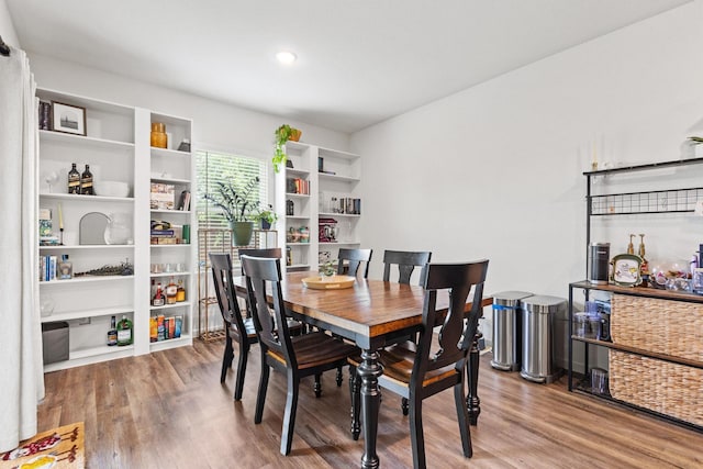 1823 Wolf Run, Anna, TX 75409 - dining space with recessed lighting and wood finished floors