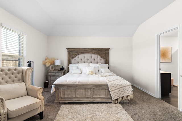 3033 Zinnia St, Royse City, TX 75189 - carpeted bedroom with vaulted ceiling
