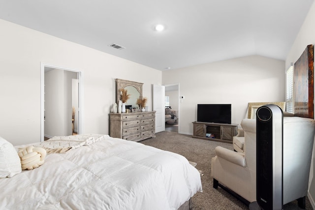 3033 Zinnia St, Royse City, TX 75189 - carpeted bedroom with lofted ceiling and baseboards
