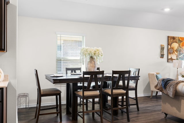 3033 Zinnia St, Royse City, TX 75189 - dining room with dark wood-style flooring and baseboards