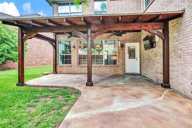 2283 Fox Crossing Ln, Frisco, TX 75036 - exterior space with ceiling fan